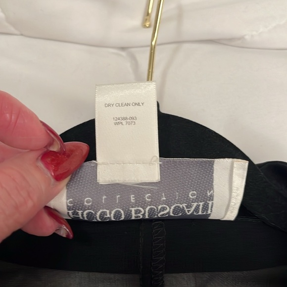 Elegant Black Sheer duster, Hugo biscotti designer - Picture 9 of 13